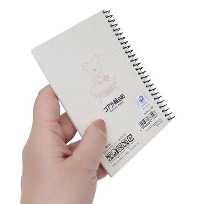 コアラ絵日記 リングノート A6スパイラルノート 冬のコアラ ヒサゴ メモ帳 ミニノート キャラクター グッズ｜詳細画像