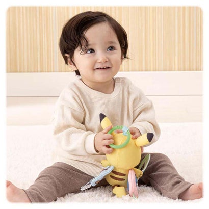 ポケットモンスター 知育玩具 手あそびいっぱい！おでかけフレンズ ピカチュウ モンポケ ポケモン タカラトミー ベビートイ おもちゃ キャラクター グッズ【返品不可商品】｜詳細画像