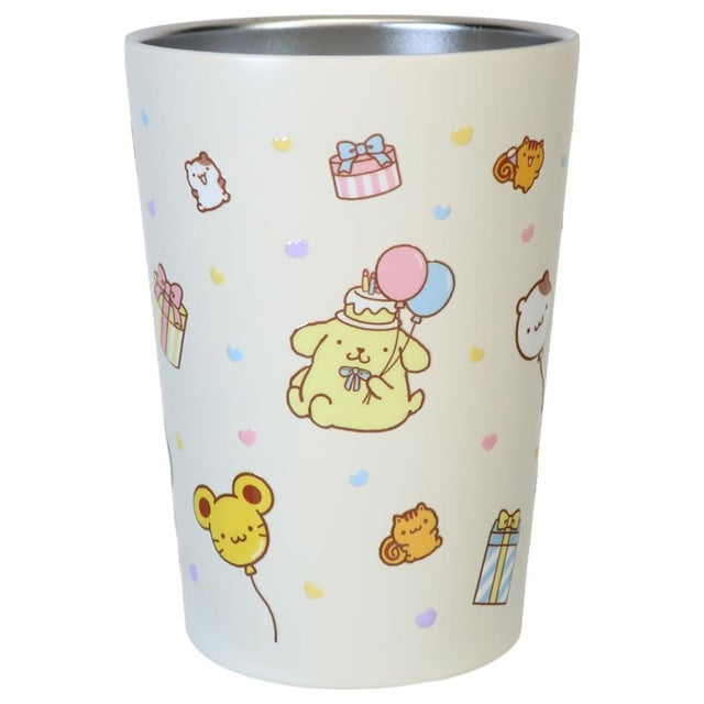 ポムポムプリン 保温保冷コップ ステンレスタンブラー バースデーシリーズ サンリオ マリモクラフト プレゼント キャラクター グッズ 【返品不可商品】