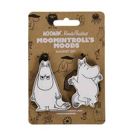 ムーミン 磁石 キャラクターマグネット 2個セット アングリー 北欧 ノルディックバディズジャパン