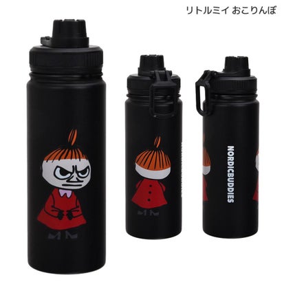 ムーミン 保温保冷水筒 ステンレス製 ボトル リトルミイ おこりんぼ 北欧 ノルディックバディズジャパン｜詳細画像
