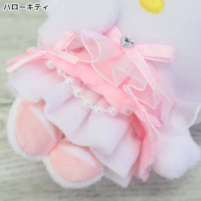 サンリオキャラクターズ 小物入れ ぬいぐるみ マスコットポーチ アクセサリーポーチ ハローキティ Sanrio ヤスダ通商｜詳細画像