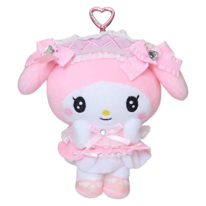 サンリオキャラクターズ 小物入れ ぬいぐるみ マスコットポーチ アクセサリーポーチ マイメロディ Sanrio ヤスダ通商｜詳細画像