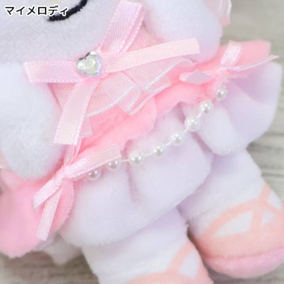 サンリオキャラクターズ 小物入れ ぬいぐるみ マスコットポーチ アクセサリーポーチ マイメロディ Sanrio ヤスダ通商｜詳細画像