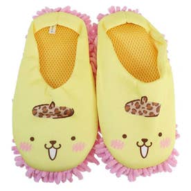 ポムポムプリン お掃除スリッパ おそうじルームシューズ レオパード サンリオ ジェイズプランニング