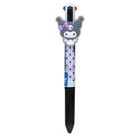 サンリオキャラクターズ 黒赤緑青 ボールペン マスコット付き4色ボールペン G クロミ Sanrio
