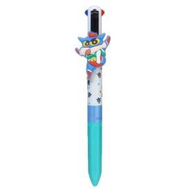 クレヨンしんちゃん 黒赤緑青 ボールペン マスコット付き4色ボールペン F アクション仮面しんちゃん