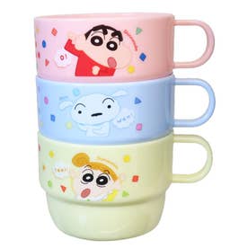 クレヨンしんちゃん プラコップ プラカップ3Pセット カラフルしんちゃん