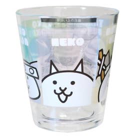 にゃんこ大戦争 プラカップ ドットタンブラー クリア