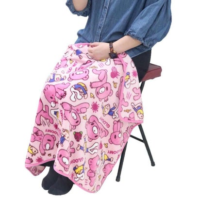 グルーミー ブランケット フランネル ひざかけ毛布 PK｜詳細画像