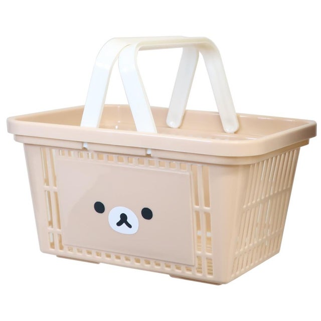 リラックマ 収納用品 キャラ バスケット サンエックス