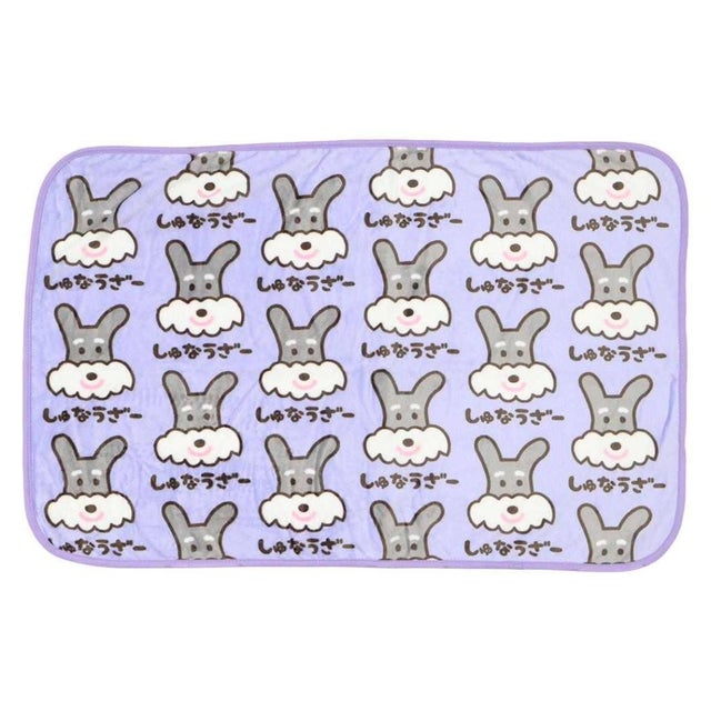 ワンワンワールド ひざ掛け 毛布 ペットブランケット しゅなうざー 犬飼タオル
