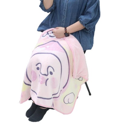 こびとづかん ブランケット 立体 ひざかけ毛布 カクレモモジリ｜詳細画像