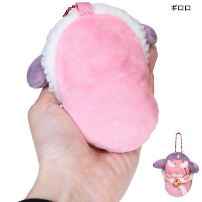 ケロロ軍曹 マスコット おくるみぬいボールチェーン ぬいぬいシリーズ ギロロ アイアップ｜詳細画像