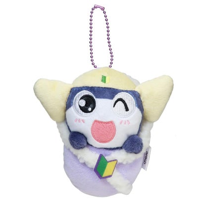 ケロロ軍曹 マスコット おくるみぬいボールチェーン ぬいぬいシリーズ タママ アイアップ｜詳細画像