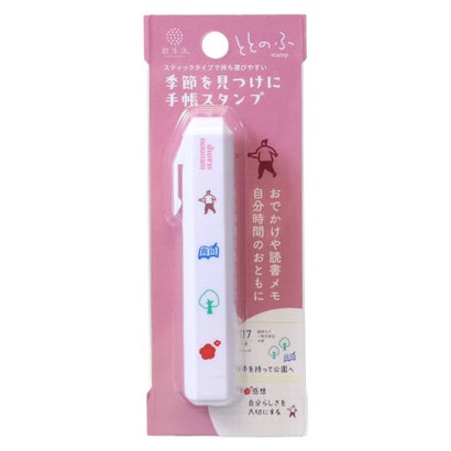 ととのふ はんこ 手帳スタンプ 季節を見つけに 手帳デコ 新日本カレンダー｜詳細画像