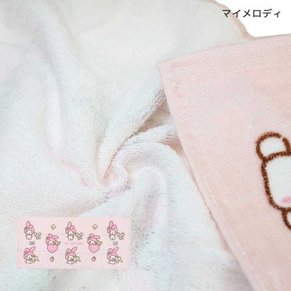サンリオキャラクターズ フェイスタオル プリントロングタオル マイメロディ Sanrio カミオジャパン｜詳細画像