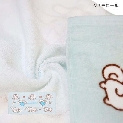 サンリオキャラクターズ フェイスタオル プリントロングタオル シナモロール Sanrio カミオジャパン｜詳細画像