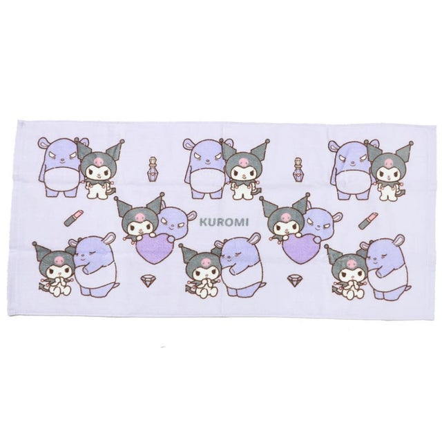 サンリオキャラクターズ フェイスタオル プリントロングタオル クロミ Sanrio カミオジャパン