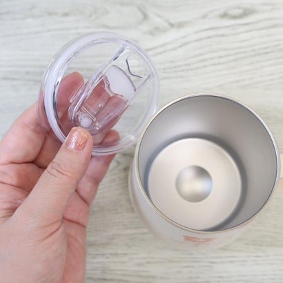 スヌーピー マグカップ ステンレスマグ 300ml レトロフラワー ピーナッツ カミオジャパン｜詳細画像