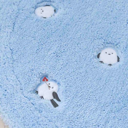 プチシマエナガちゃん トイレ用品 トイレグッズ ブルー トイレマット センコー｜詳細画像