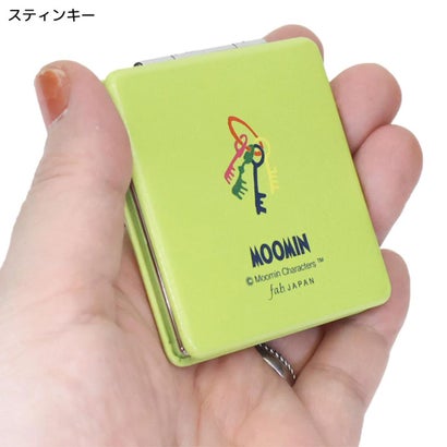 ムーミン 鏡 CONNECTION コンパクトミラー スティンキー 北欧 エフエービージャパン｜詳細画像