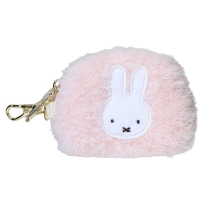 miffy 小物入れ ボア マイクロポーチ ピンク ディックブルーナ エフエービージャパン｜詳細画像