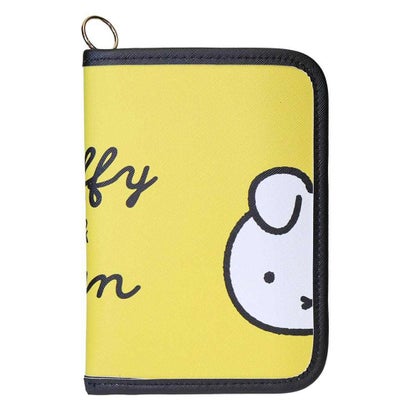 miffy お薬手帳ケース BRUNA COLOR マルチケース ブルーナイエロー ディックブルーナ エフエービージャパン｜詳細画像