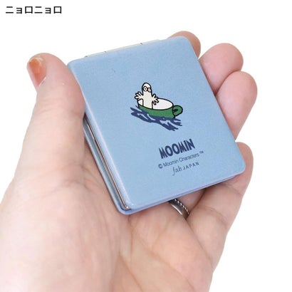 ムーミン 鏡 CONNECTION コンパクトミラー ニョロニョロ 北欧 エフエービージャパン｜詳細画像