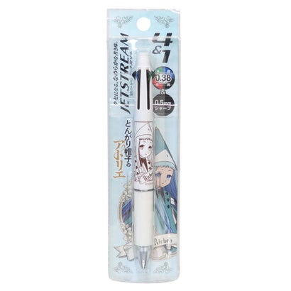 とんがり帽子のアトリエ シャープペン＆黒赤青緑4色ボールペン ジェットストリーム4＆1 0.5mm リチェ ヒサゴ｜詳細画像