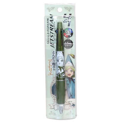 とんがり帽子のアトリエ シャープペン＆黒赤青緑4色ボールペン ジェットストリーム4＆1 0.5mm ココ ヒサゴ｜詳細画像