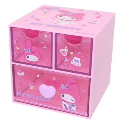 サンリオキャラクターズ 卓上収納 ミニキャラチェスト マイメロディ Sanrio｜詳細画像