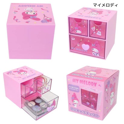 サンリオキャラクターズ 卓上収納 ミニキャラチェスト マイメロディ Sanrio｜詳細画像