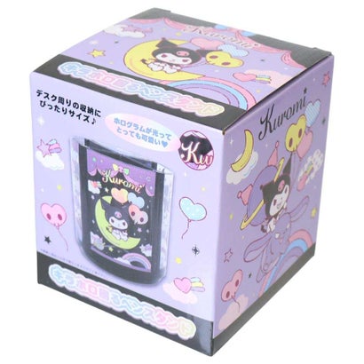 サンリオキャラクターズ 回転 ペン立て キラホロ回るペンスタンド クロミ Sanrio｜詳細画像
