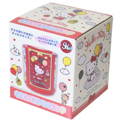 サンリオキャラクターズ 回転 ペン立て キラホロ回るペンスタンド ハローキティ Sanrio｜詳細画像