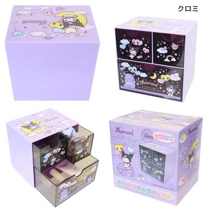 サンリオキャラクターズ 卓上収納 キラホロキャラチェスト クロミ Sanrio｜詳細画像