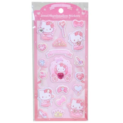 サンリオキャラクターズ シールシート ジュエルマシュマロシール スパークルジュエル/ハローキティ Sanrio｜詳細画像