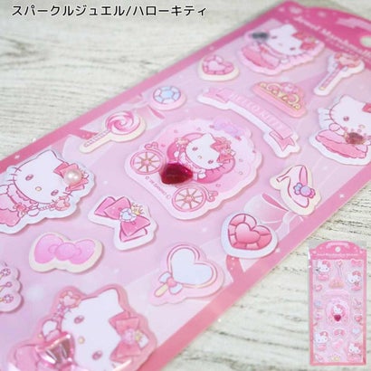 サンリオキャラクターズ シールシート ジュエルマシュマロシール スパークルジュエル/ハローキティ Sanrio｜詳細画像