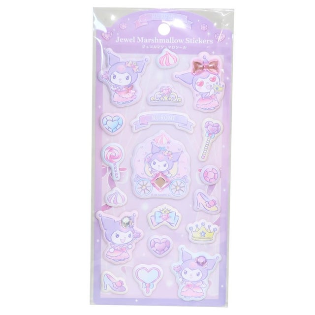 サンリオキャラクターズ シールシート ジュエルマシュマロシール スパークルジュエル/クロミ Sanrio