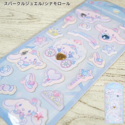サンリオキャラクターズ シールシート ジュエルマシュマロシール スパークルジュエル/シナモロール Sanrio｜詳細画像