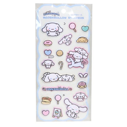 サンリオキャラクターズ シールシート マシュマロシール 大好き/シナモロール Sanrio｜詳細画像