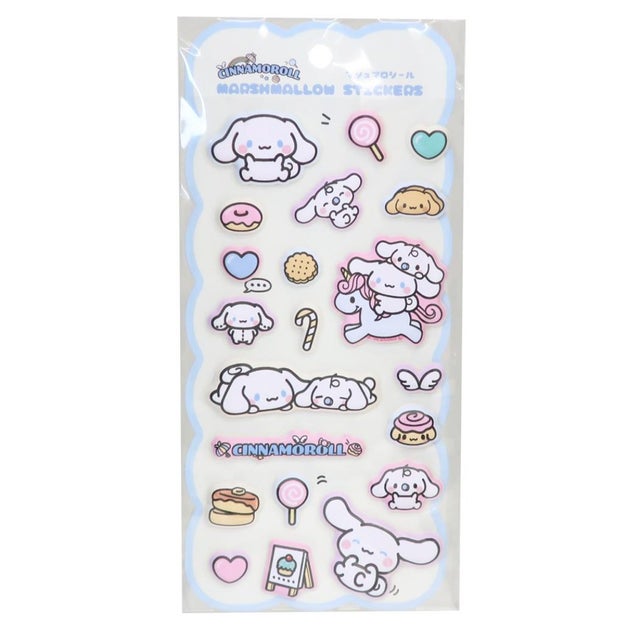 サンリオキャラクターズ シールシート マシュマロシール 大好き/シナモロール Sanrio