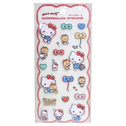 サンリオキャラクターズ シールシート マシュマロシール 大好き/ハローキティ Sanrio｜詳細画像