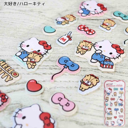 サンリオキャラクターズ シールシート マシュマロシール 大好き/ハローキティ Sanrio｜詳細画像