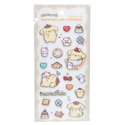 サンリオキャラクターズ シールシート マシュマロシール 大好き/ポムポムプリン Sanrio｜詳細画像