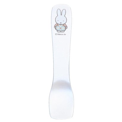 ミッフィー 食器 MIFFY CHECK シリーズ アイスクリームスプーン ディックブルーナ 金正陶器｜詳細画像