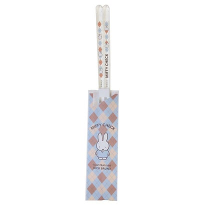 ミッフィー 食器 MIFFY CHECK シリーズ クリア箸 ディックブルーナ 金正陶器｜詳細画像
