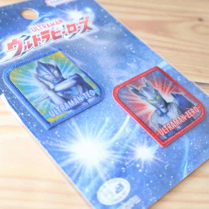 ウルトラヒーローズ アイロンパッチシール ワッペン (2枚セット) 特撮ヒーロー バンダイ｜詳細画像