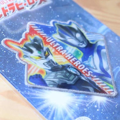 ウルトラヒーローズ アイロンパッチシール ワッペン 特撮ヒーロー バンダイ｜詳細画像