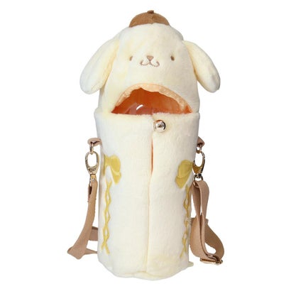 サンリオキャラクターズ ボトルホルダー モフモフペットボトルホルダー ポムポムプリン Sanrio 内藤デザイン｜詳細画像